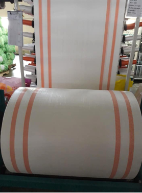 Cuộn PP Dệt Màu Trắng Biên Cam