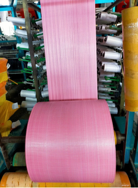 Cuộn PP Dệt Màu Hồng Phấn